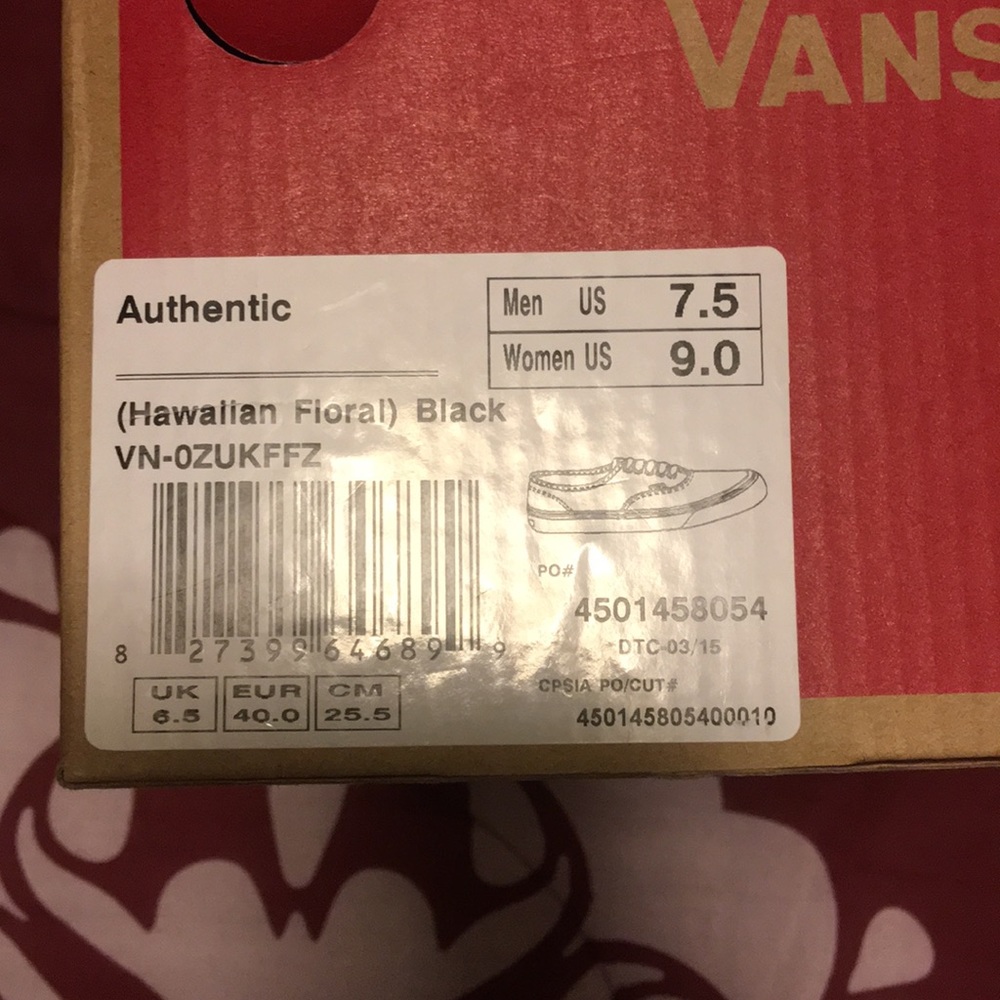 Pre-loved Vans